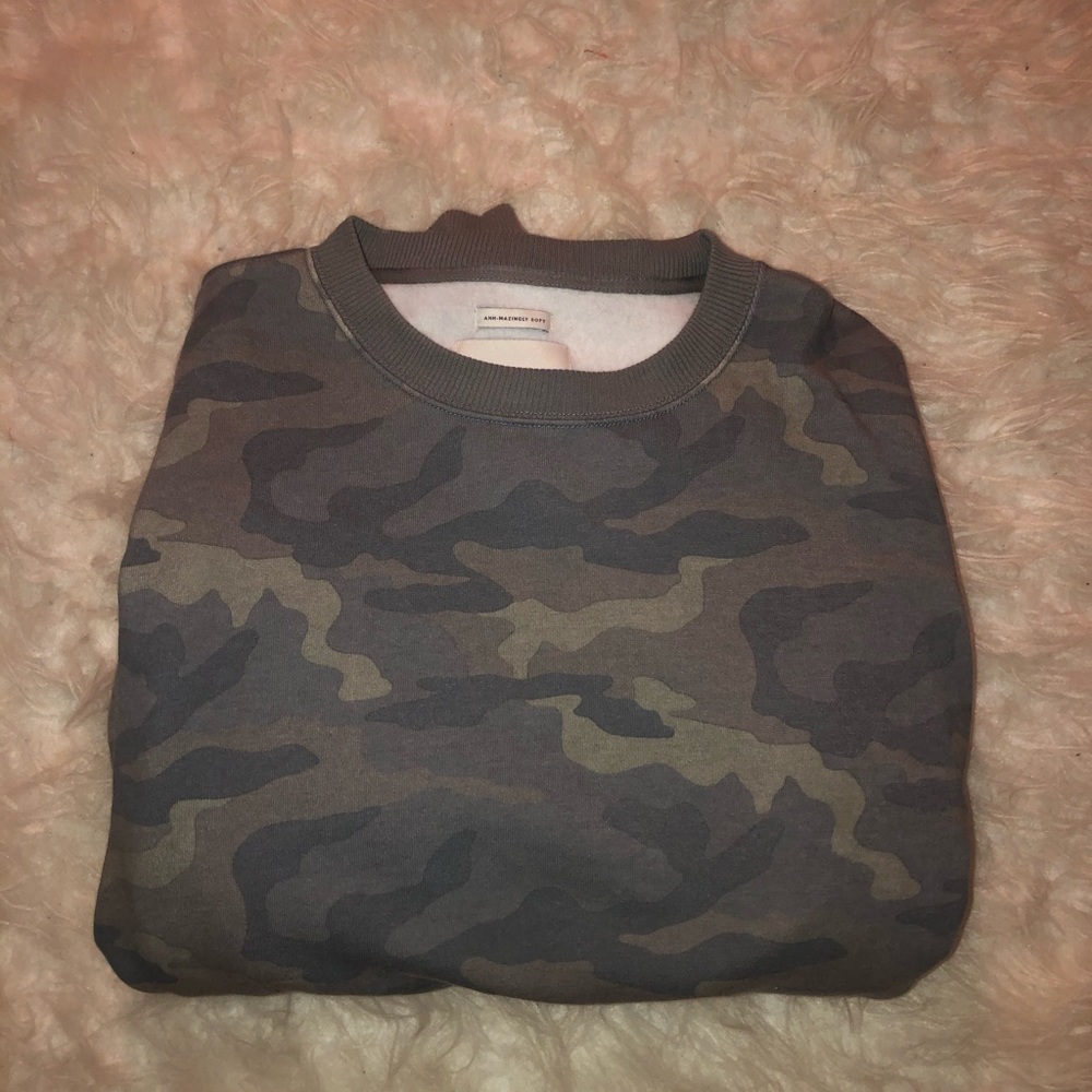 Camo Print Women's Top
